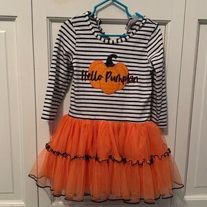 Counting Daisies “Hello Pumpkin” dress. Size 3T. Worn 1x!!